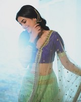 Bhagyashri Borse Stuns in Timeless Traditional Elegance